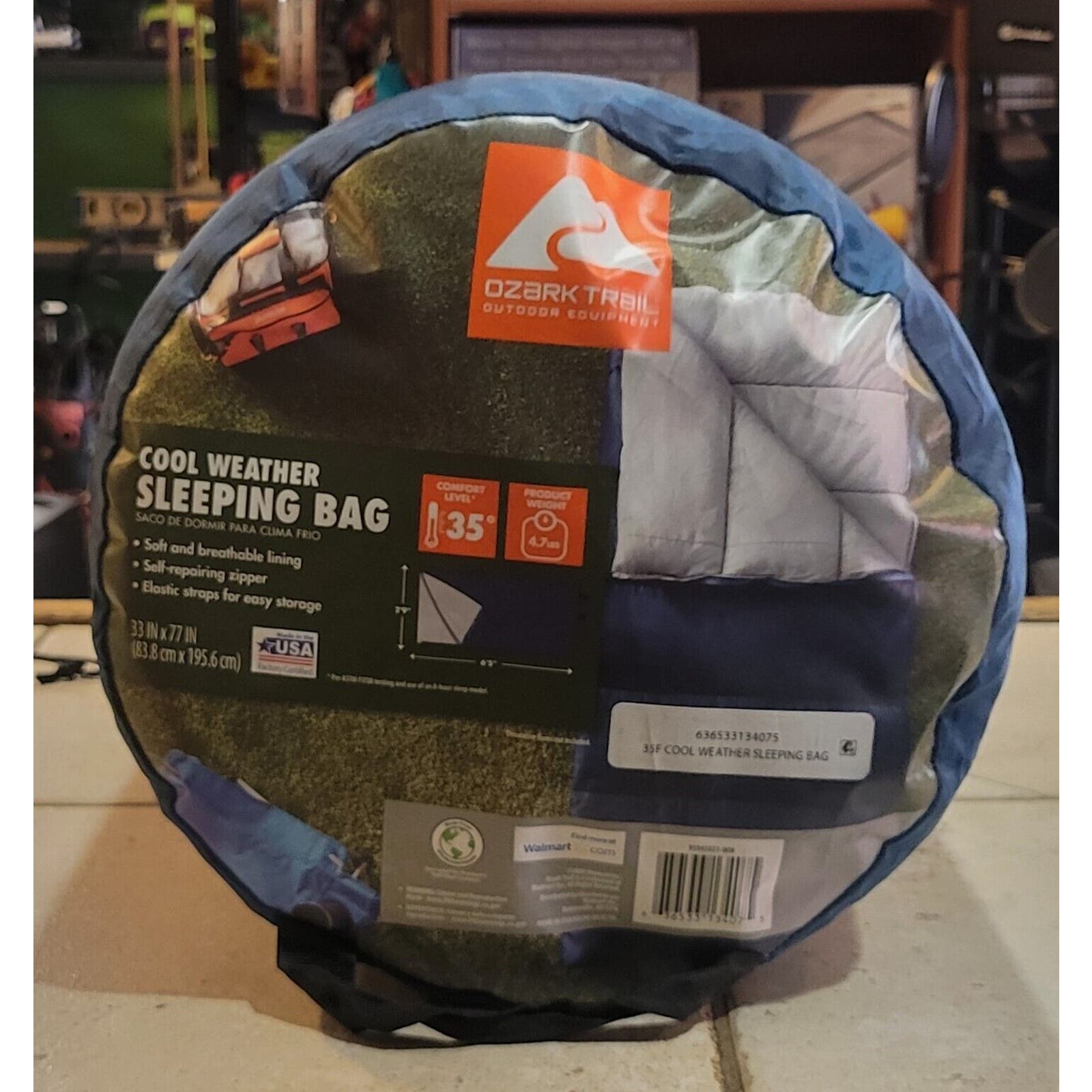 Ozark trail sleeping bag best sale