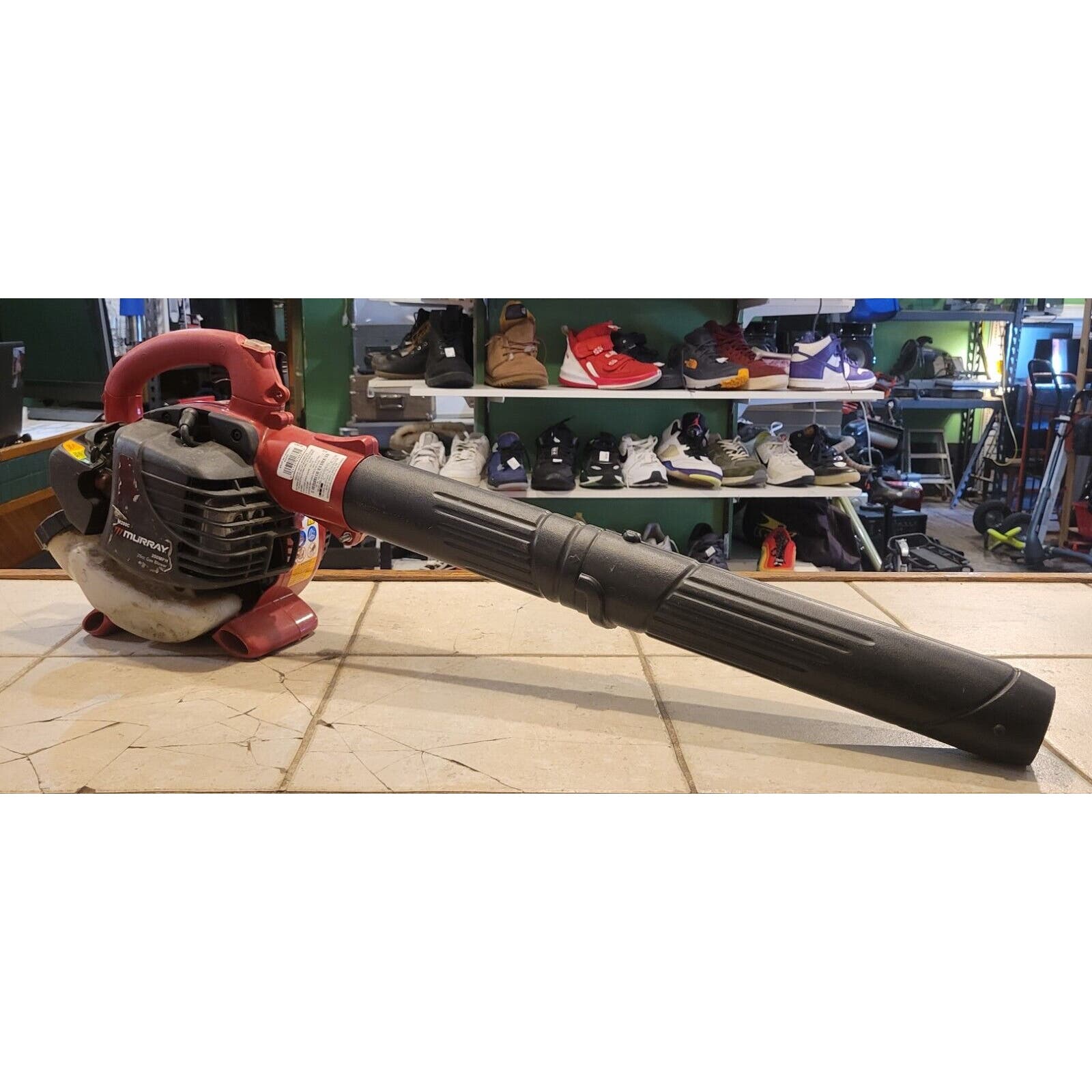 Murray M200c 25cc 200 Mph Gas Leaf Blower Vac Needs Sparkplug Wolfpack Trading 5076