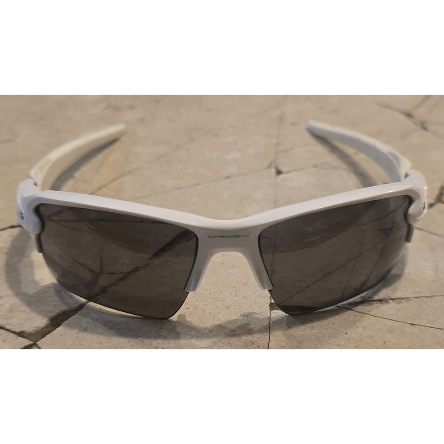 Oakley OO 9188-7659 Polarized Flak 2.0 XL White Prizm Sunglasses