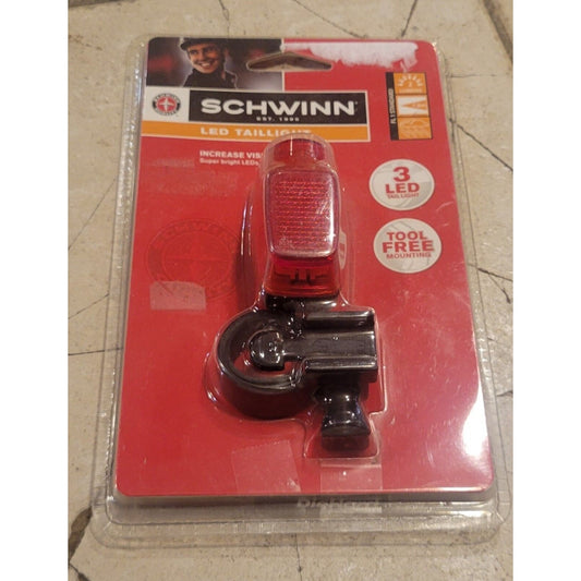 Schwinn Bicycle Tail Light. Brake, Turn, Hazard Signals.