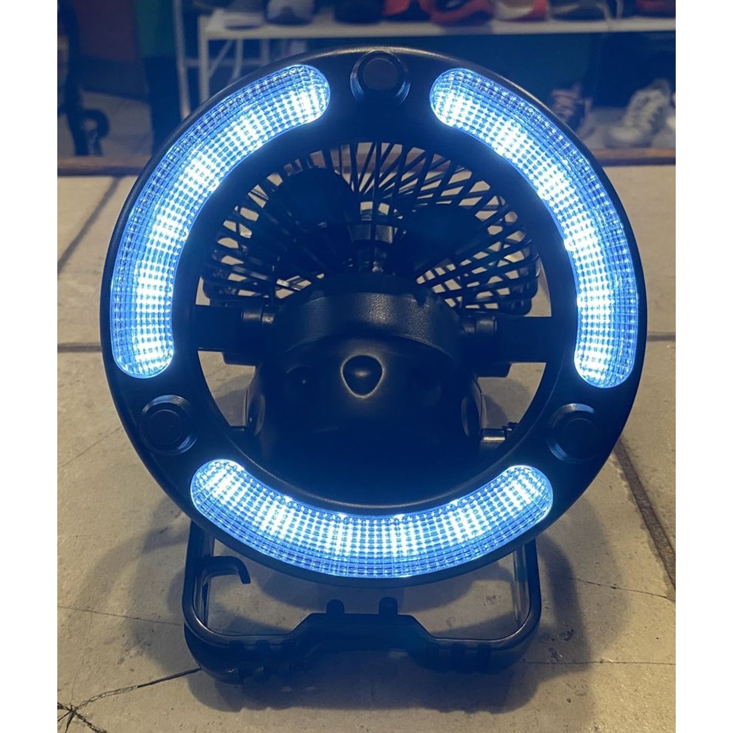 Climare Multi-Purpose 2-In-1 LED Light & Fan