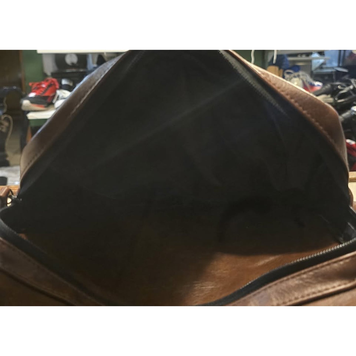 Leather Backpack Bag