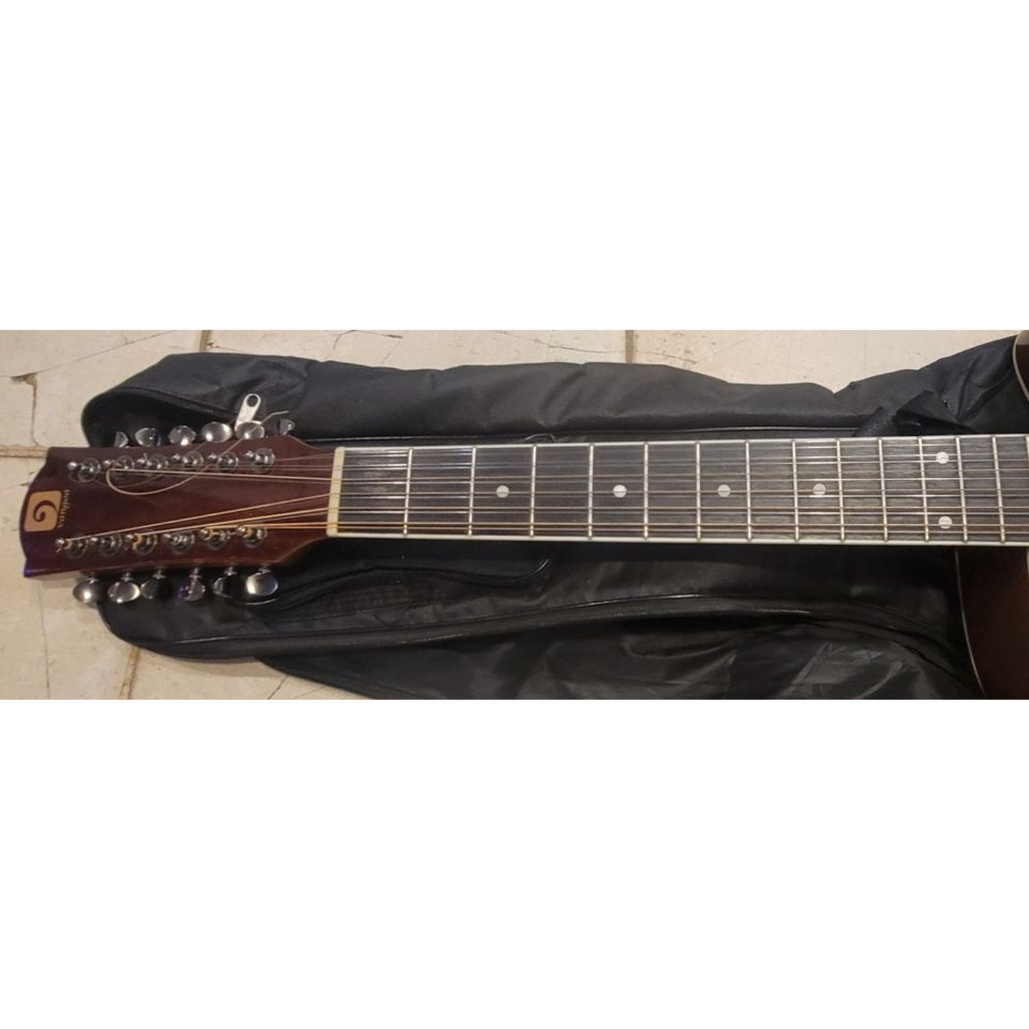 Vangoa Basic VGE12-2 12-String Acoustic-Electric Guitar