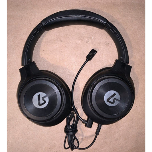 LucidSound LS10P Wired Gaming Headphones Black