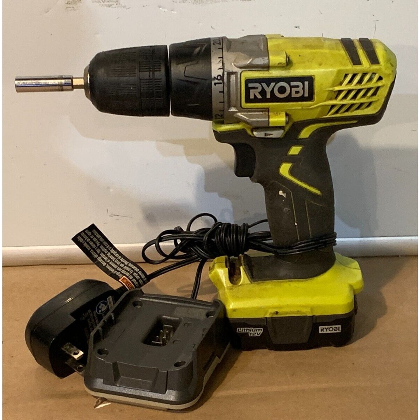 Ryobi 12V Lithium Ion Cordless 3/8" Drive Drill/Driver HJP003 With Battery