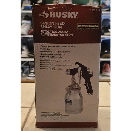 Husky Siphon Feed Spray Gun H4930SSG 762034