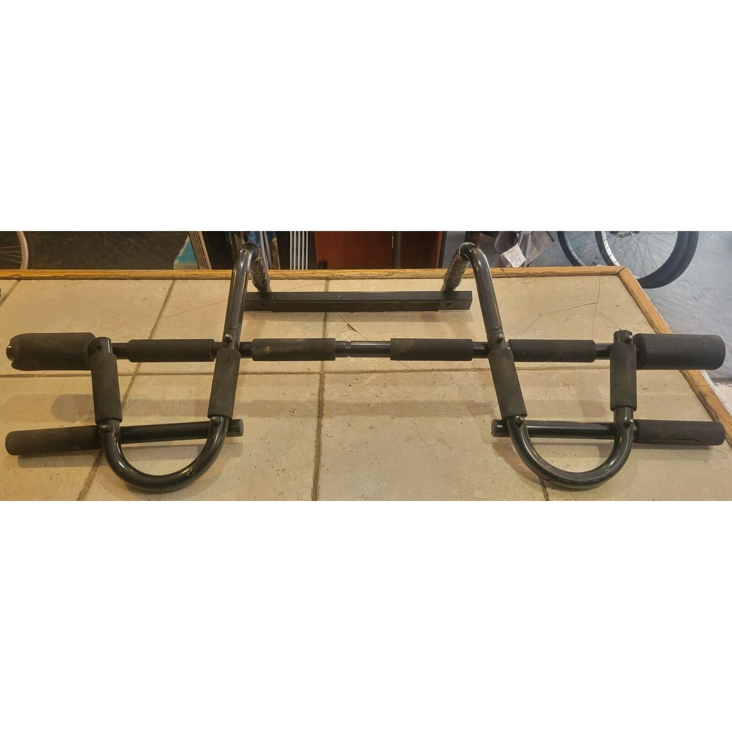 ProsourceFit Multi-Grip Chin-Up/Pull-Up Bar Heavy Duty Doorway Trainer