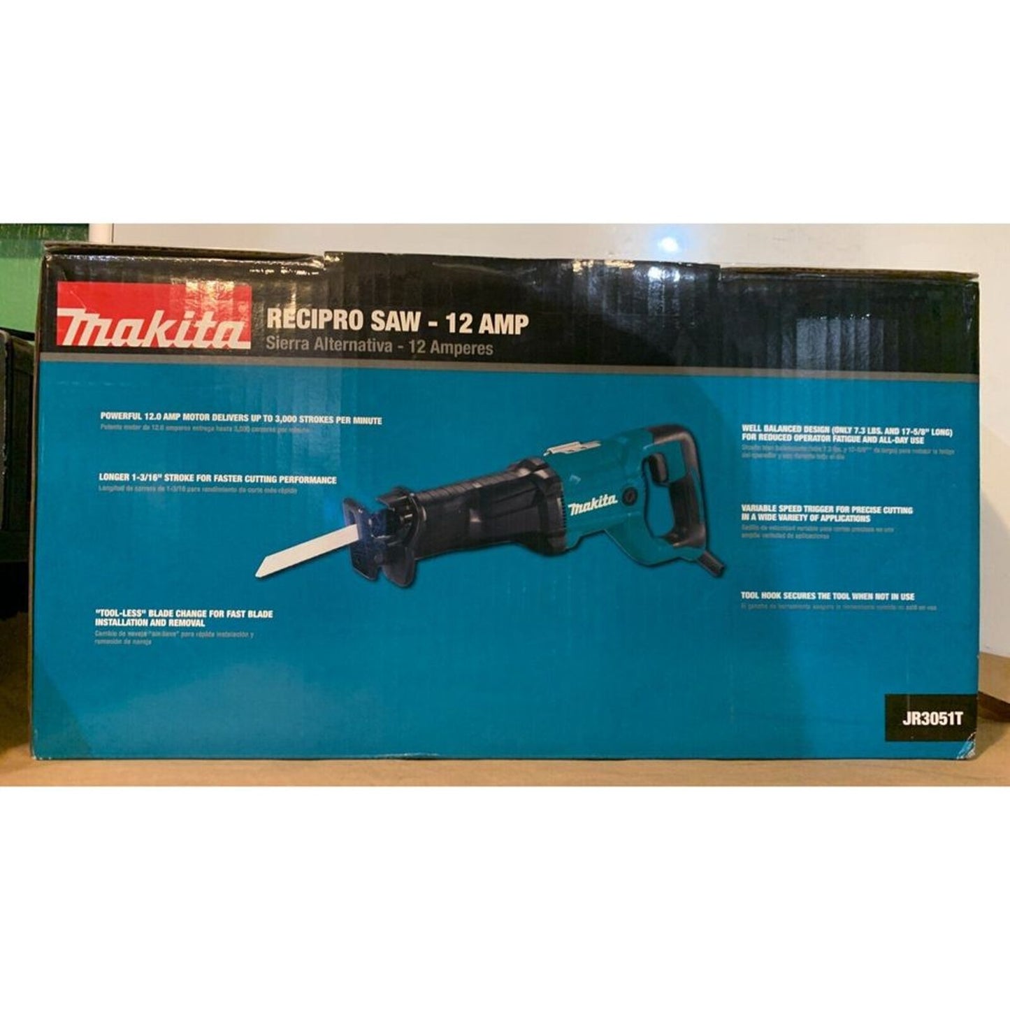 Makita JR3051T 12 Amp Corded Reciprocating Saw BRAND NEW