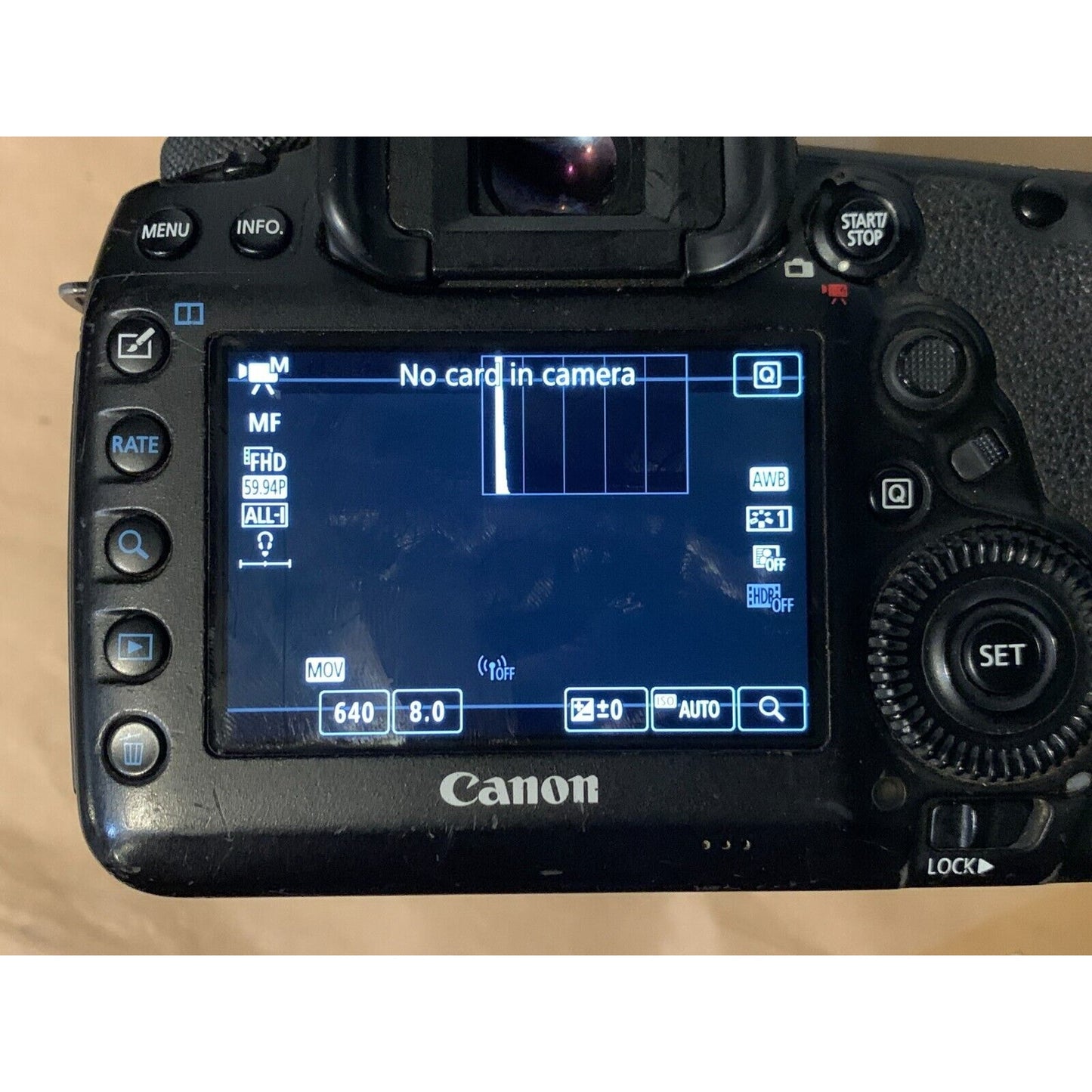 Canon EOS 5D MARK IV 30.4 MP Digital SLR Camera W/ Tamron af 70-300 1:4-5.6 lens