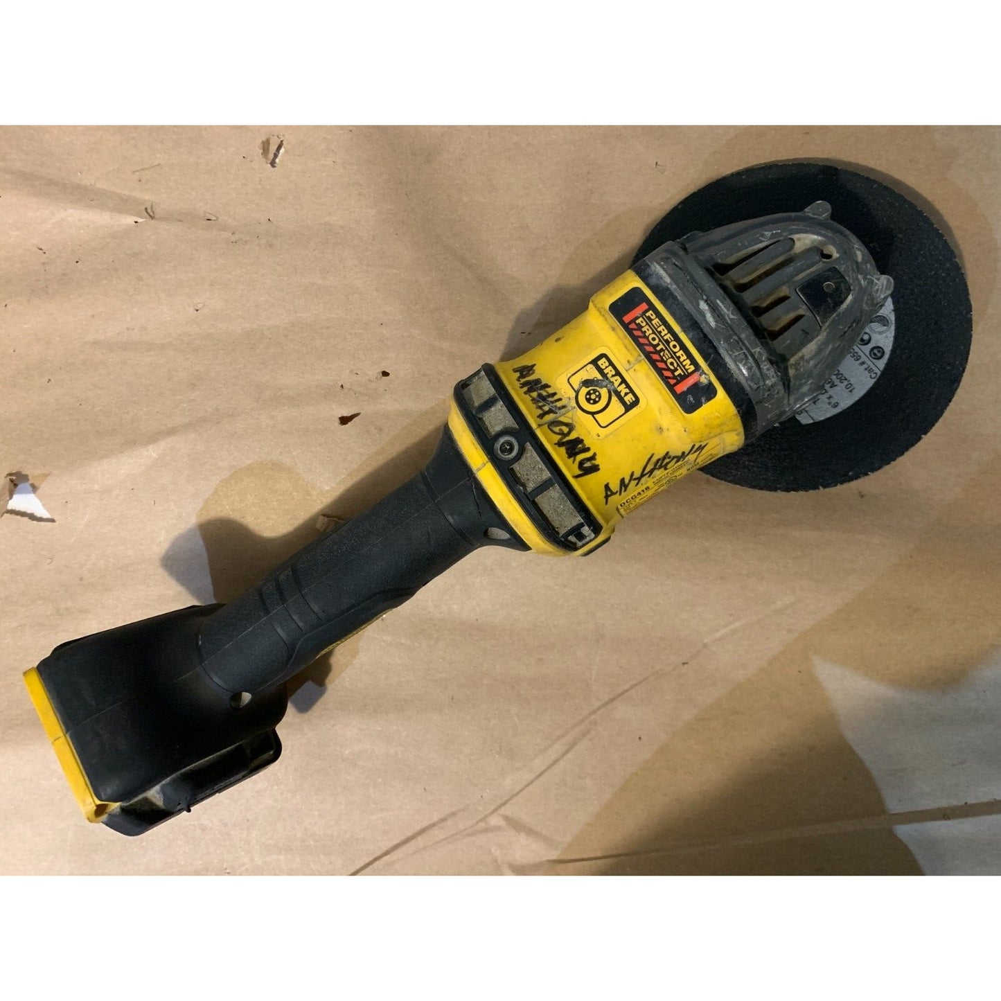 DeWalt FLEXVOLT 60V MAX Brushless Cordless 4-1/2 - 6 in. Grinder - DCG418