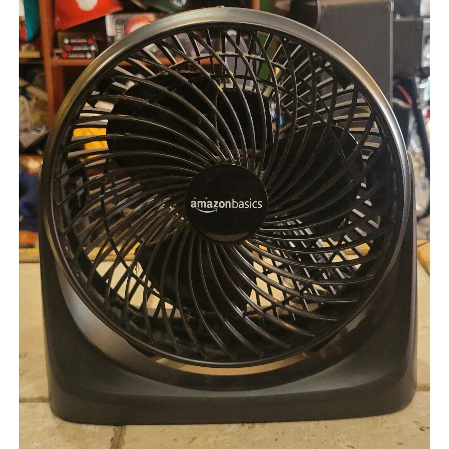 Amazon Basics 11-Inch Air Circulator Fan with 90-Degree Tilt Head and 3 Speed