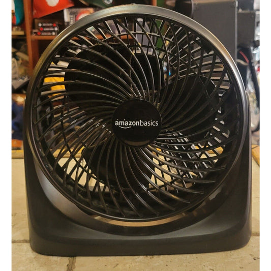 Amazon Basics 11-Inch Air Circulator Fan with 90-Degree Tilt Head and 3 Speed