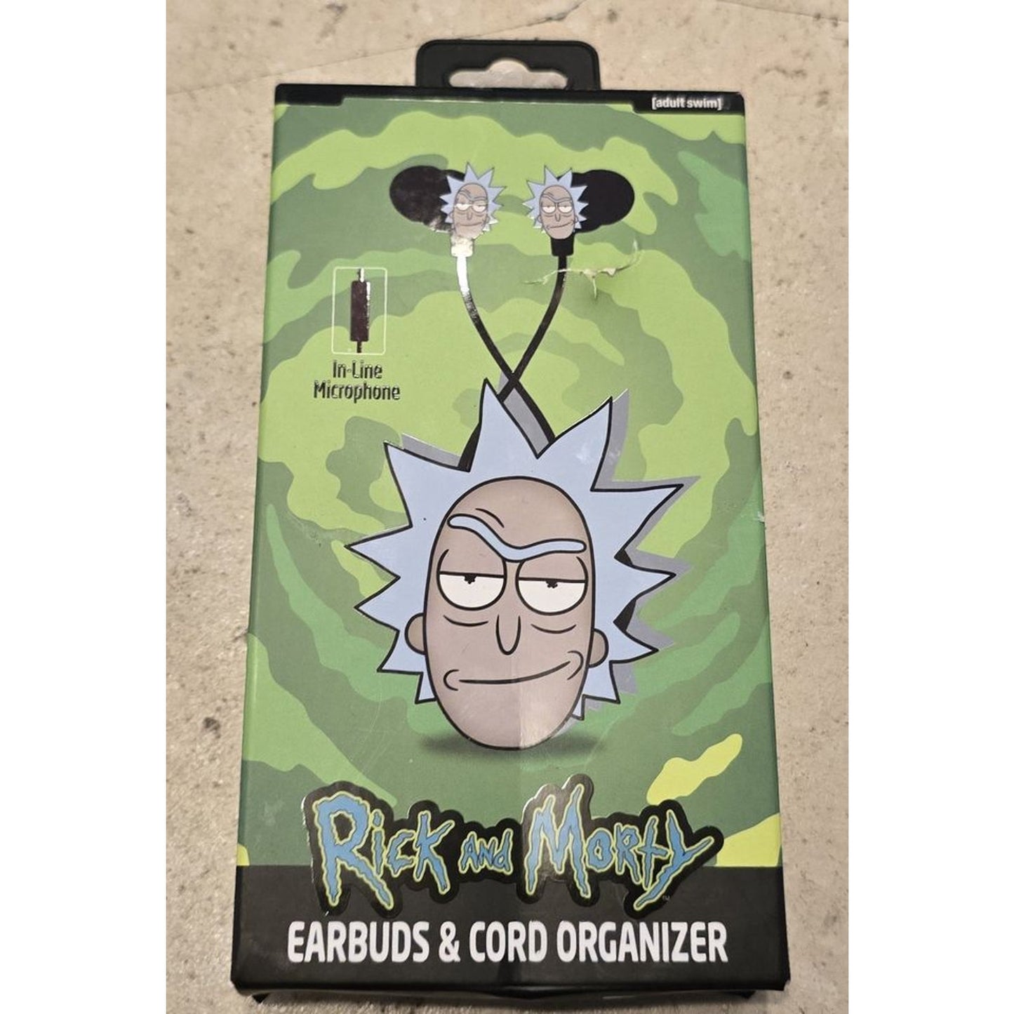 Adult Slim Rick & Morty Earbuds