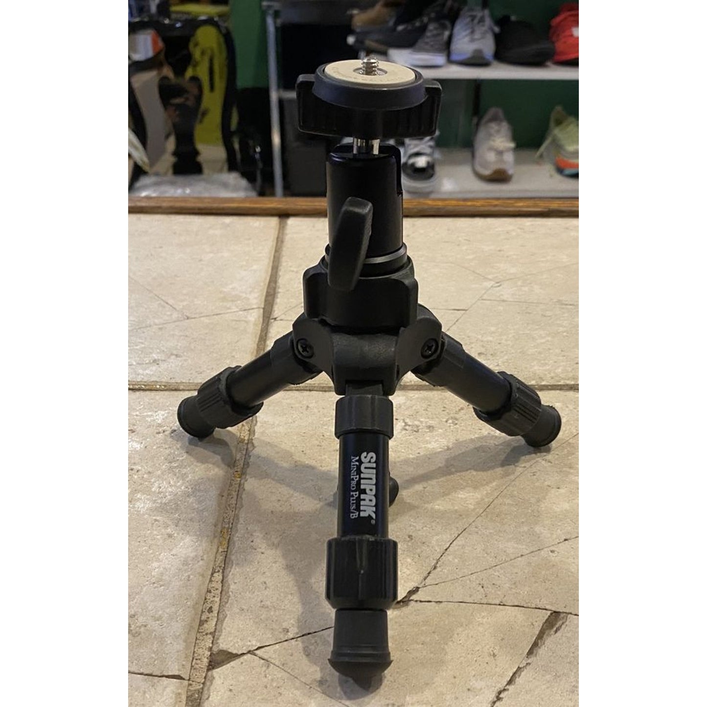 Sunpak Mini Pro Plus/B Tabletop Tripod w/ Ballhead