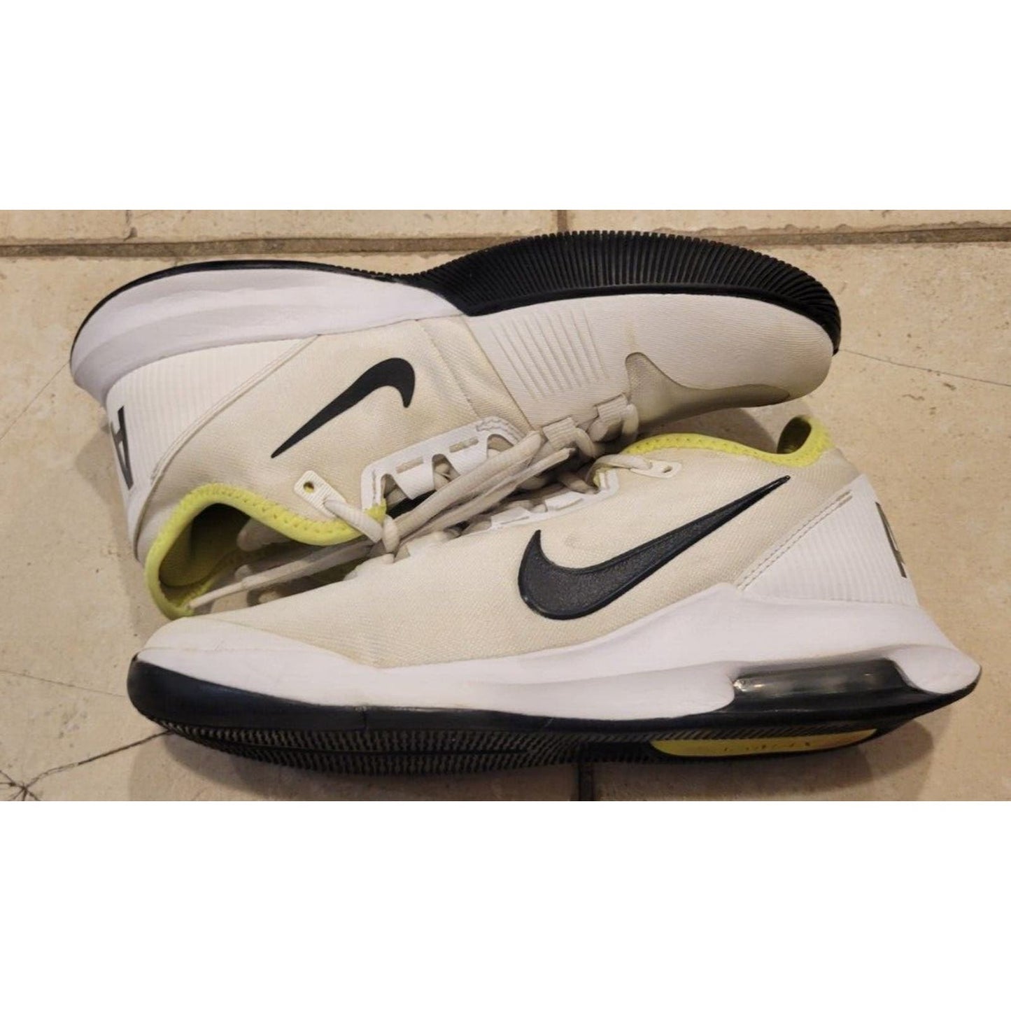 Nike Air Max Wildcard HC Shoes White Black Volt AO7351-104 Men's Size 7