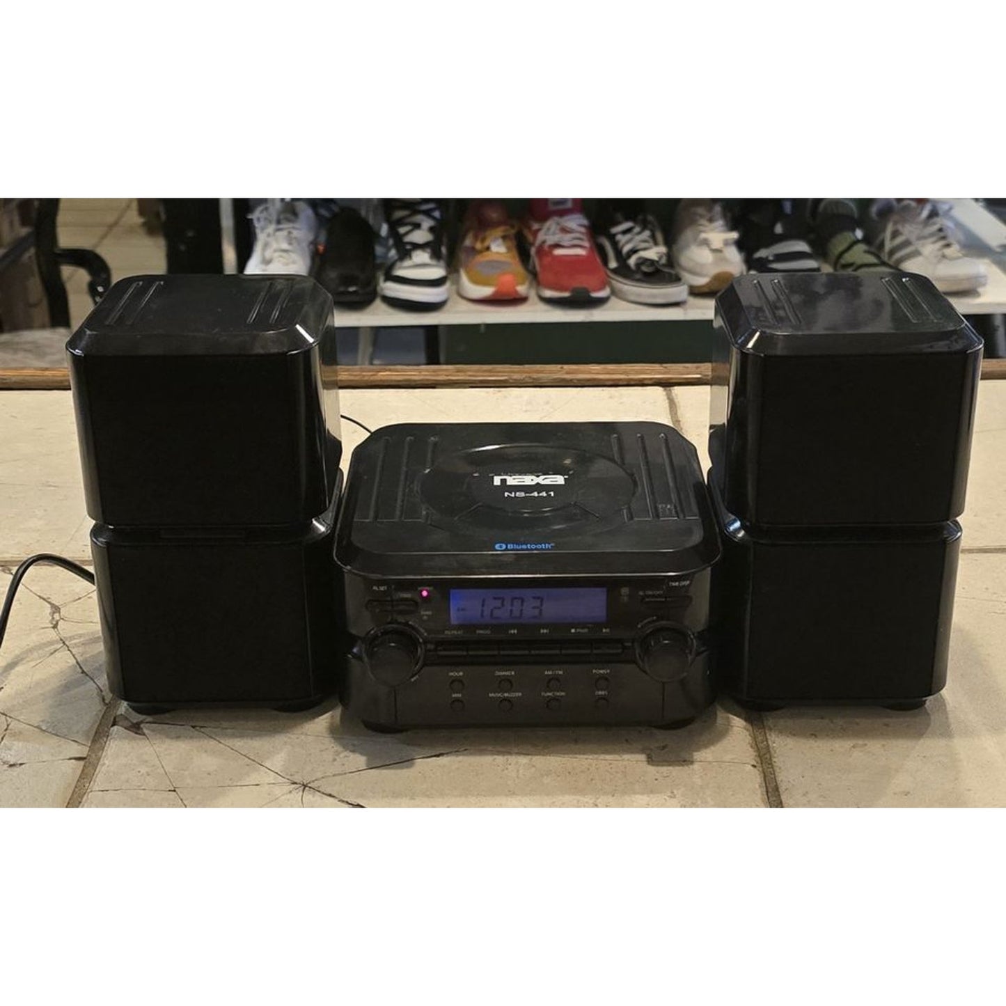 Naxa NS-441 CD, Radio, Bluetooth, Microsystem