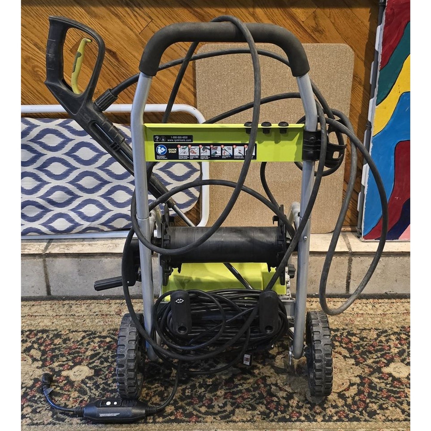 Ryobi RY141900 2,000-PSI 1.2 GPM Electric Pressure Washer