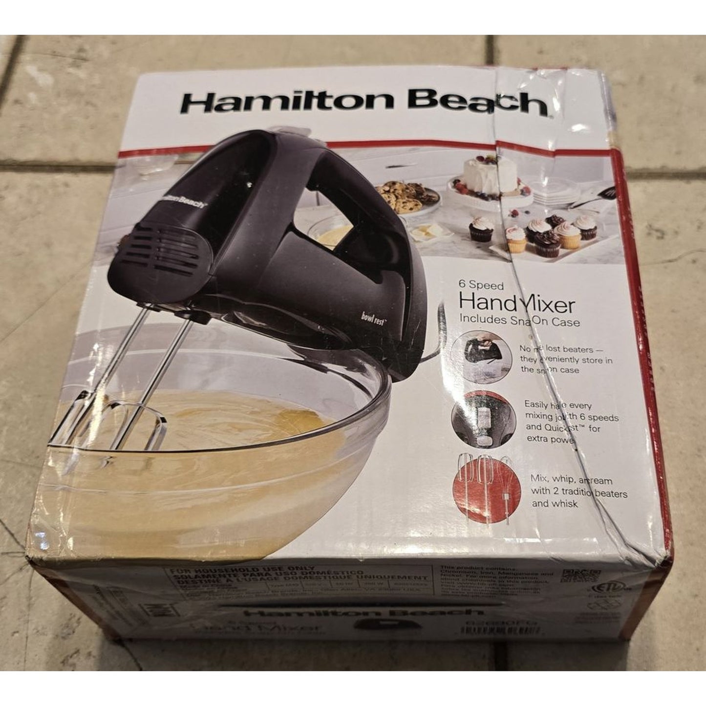 Hamilton Beach 6- Speed Hand Mixer