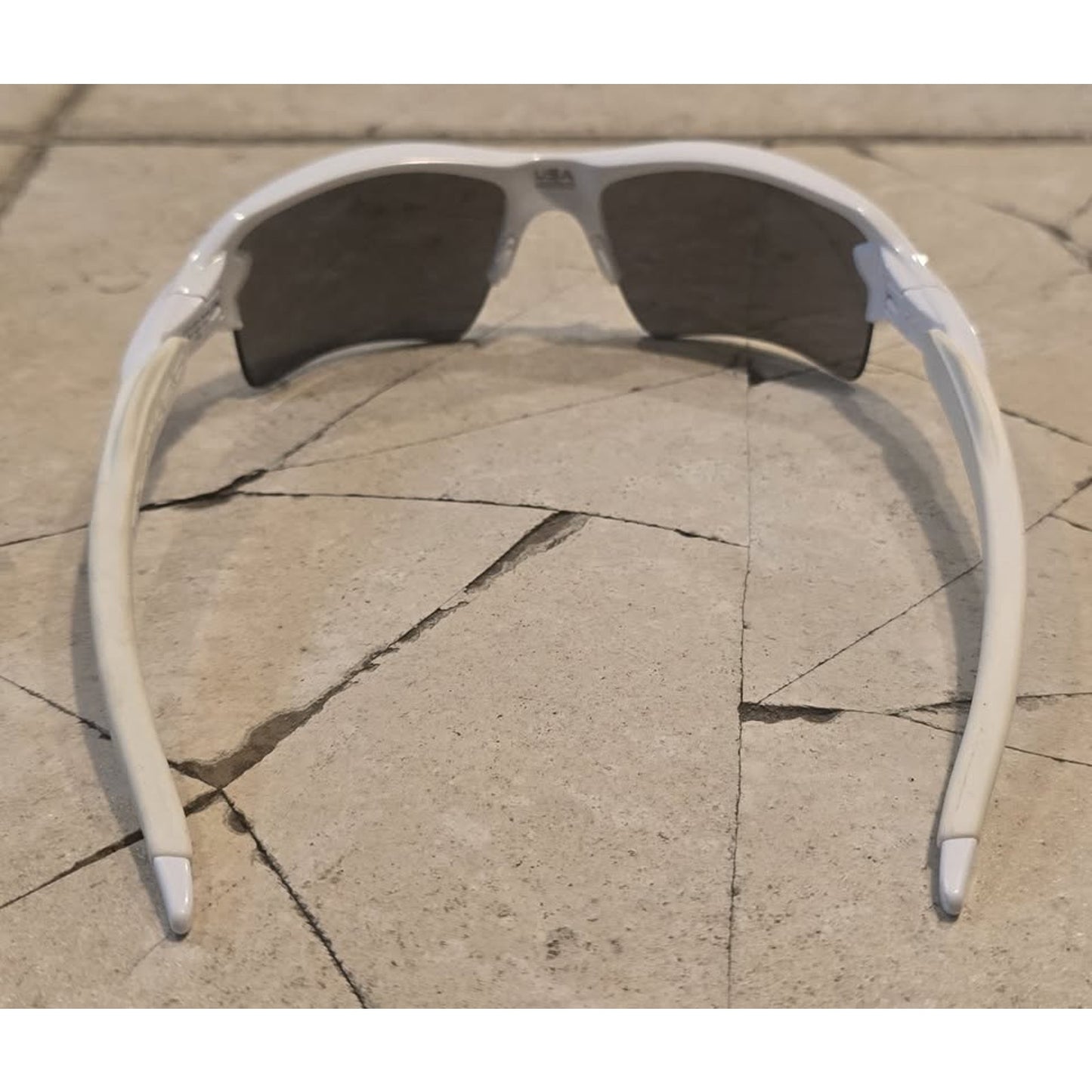 Oakley OO 9188-7659 Polarized Flak 2.0 XL White Prizm Sunglasses