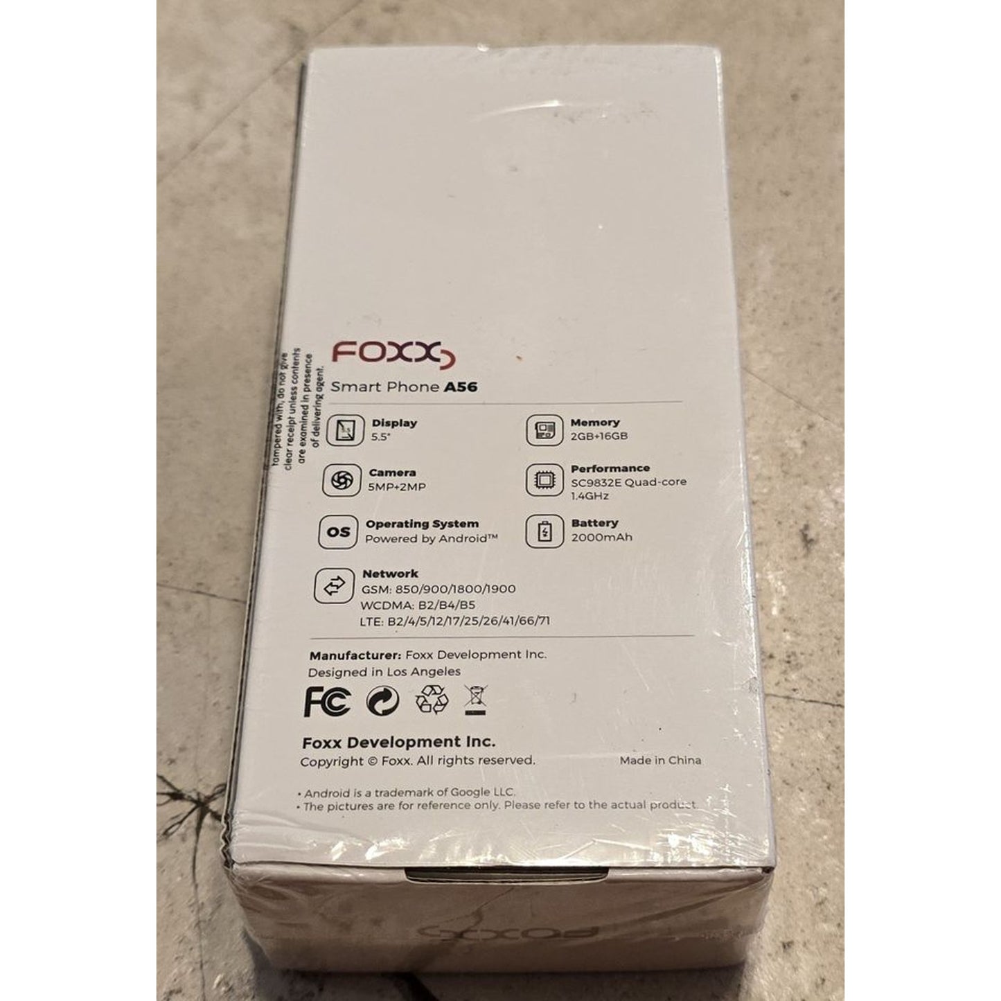 Foxx A56 Unlocked Phone