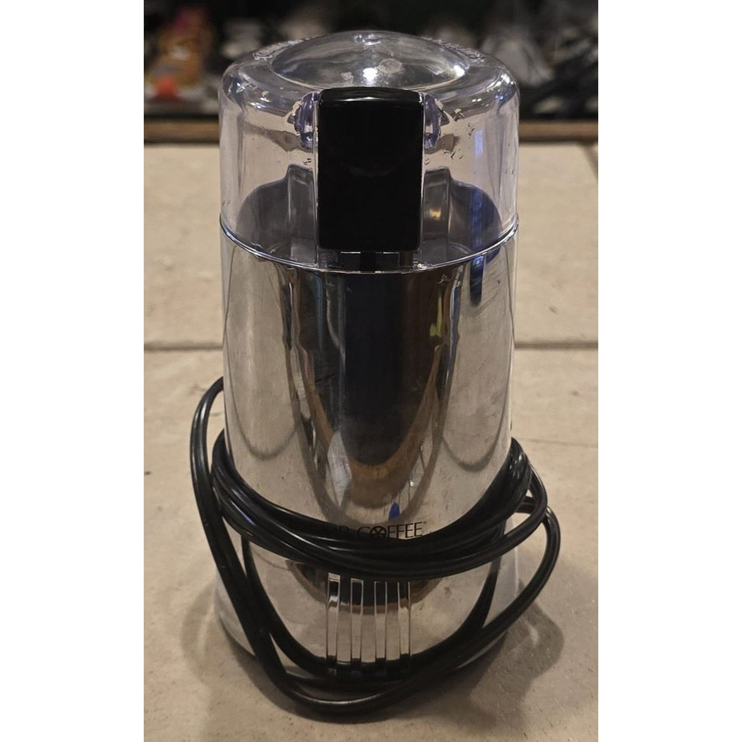 Mr.Coffee IDS59 Electric Chrome Stainless Steel Grinder