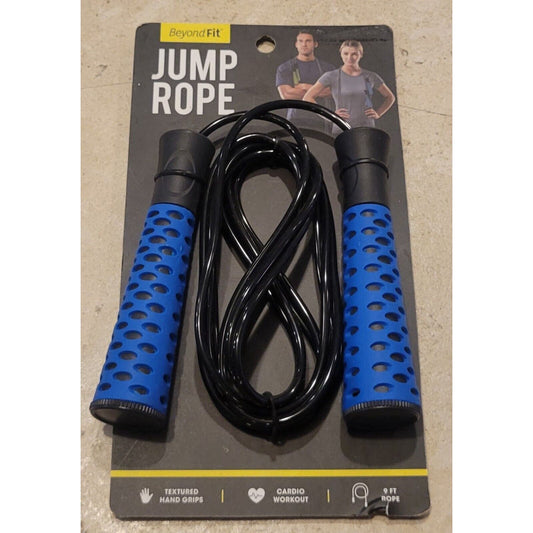 Beyond Fit 9ft Jump Rope Lightweight,Non-Slip Grip