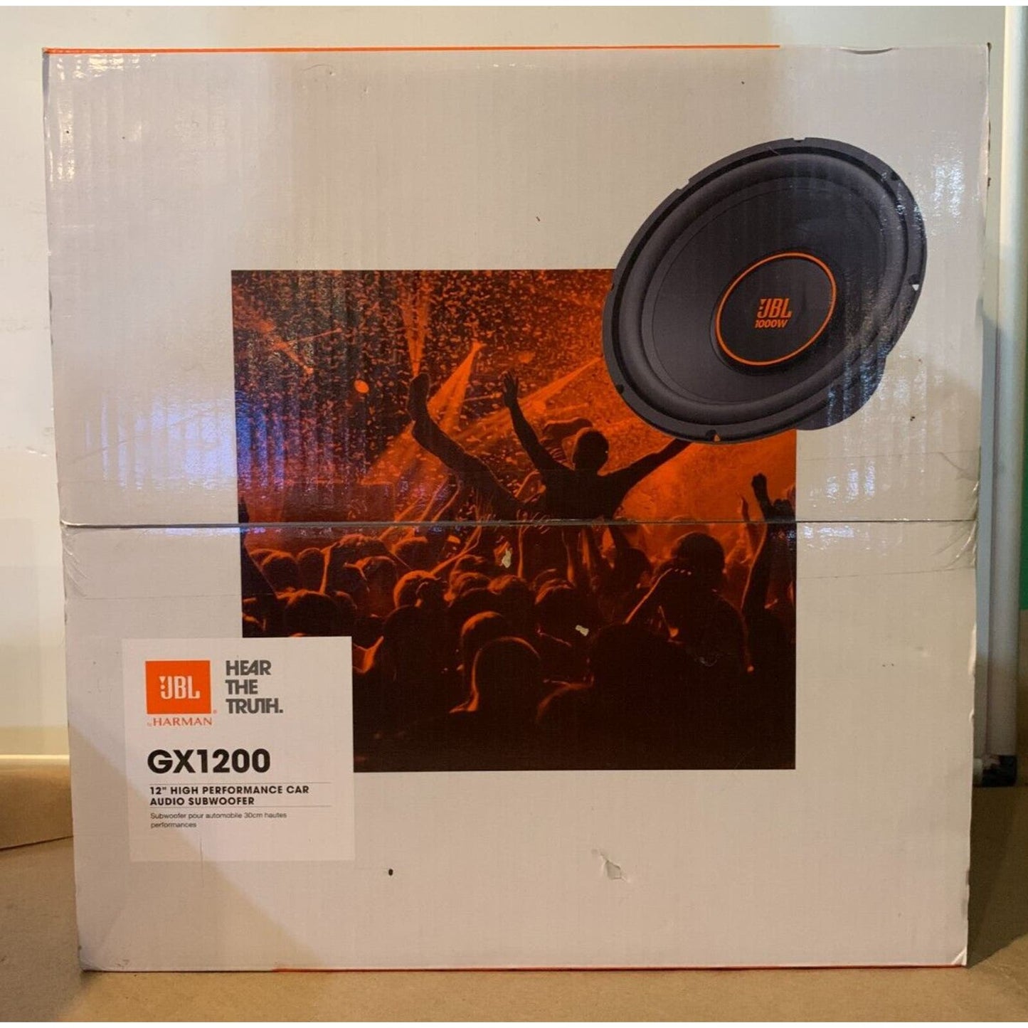 JBL GX SERIES 12" SVC 4-OHM SUBWOOFER | GX1200 | BLACK | NEW