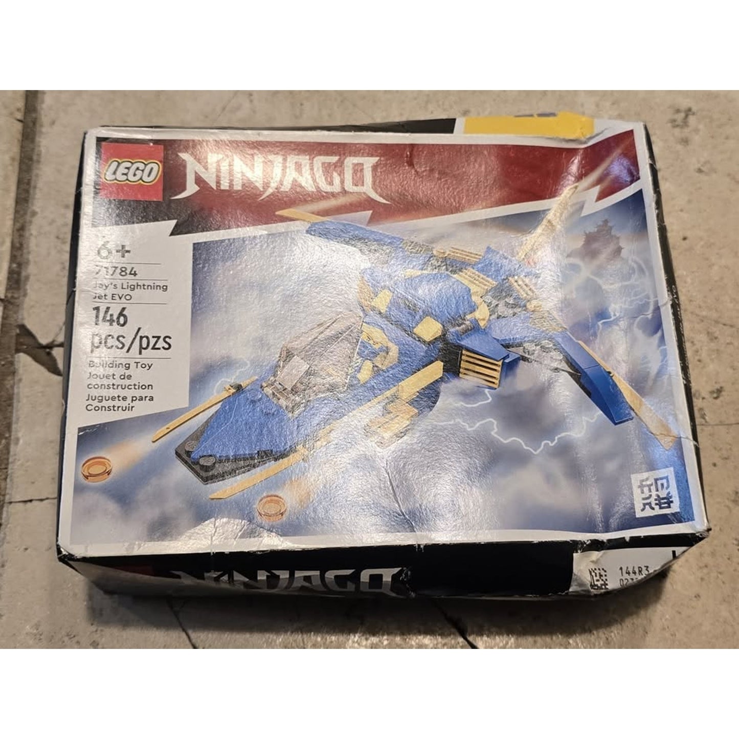 Lego Ninjago 71784 Jay's Lightning Jet EVO