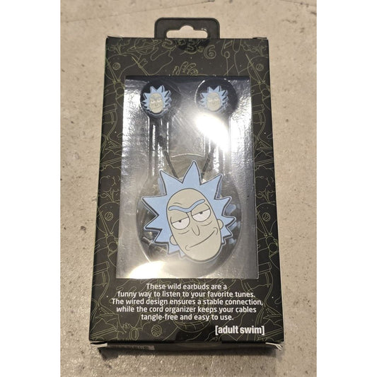 Adult Slim Rick & Morty Earbuds