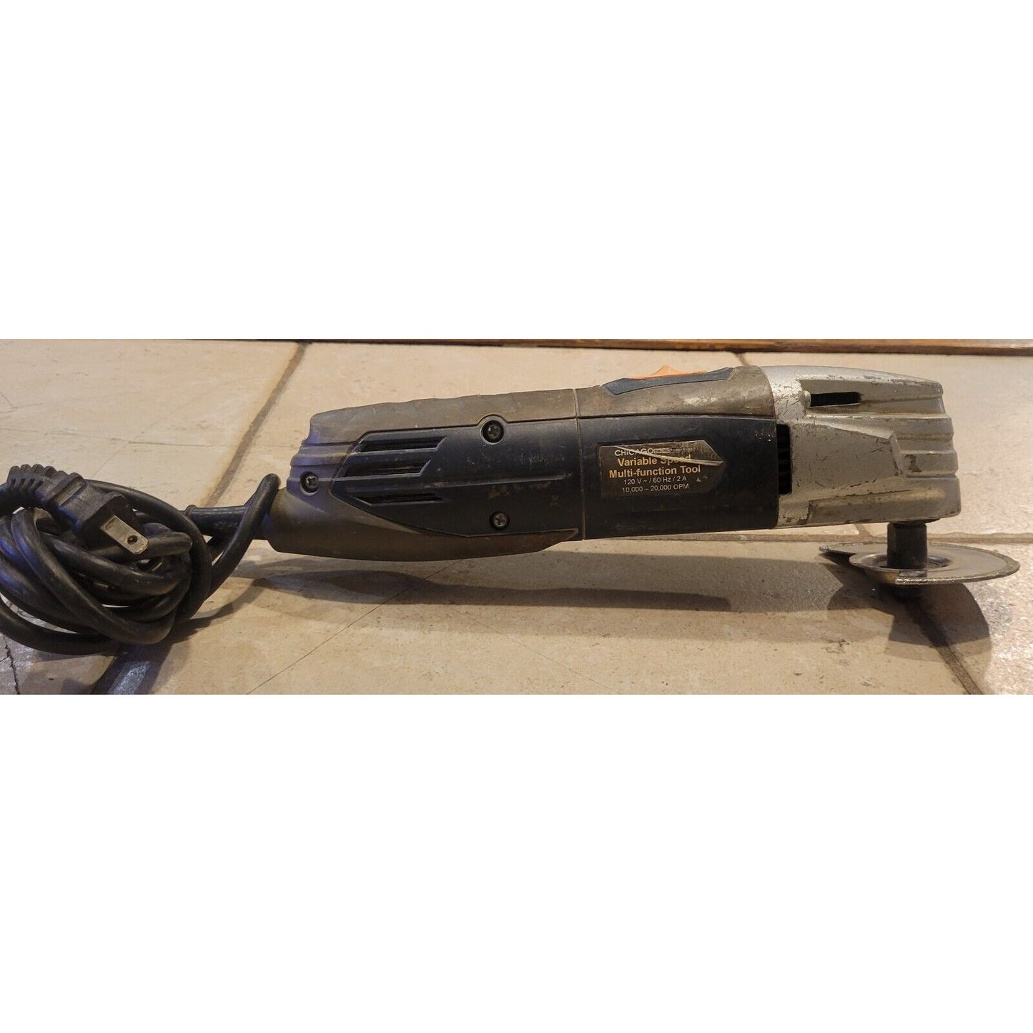 Chicago Electric Variable Speed Oscillating Multifunction Power Tool 63113