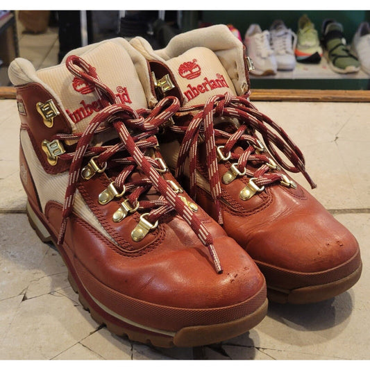 TIMBERLAND FIELD BOOT A1JFS Size 9 Red