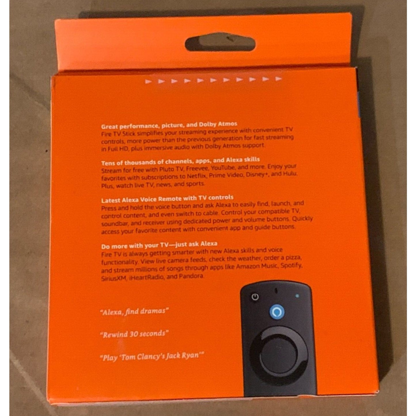 Amazon Fire TV Stick 3rd Gen with Alexa includes TV controls