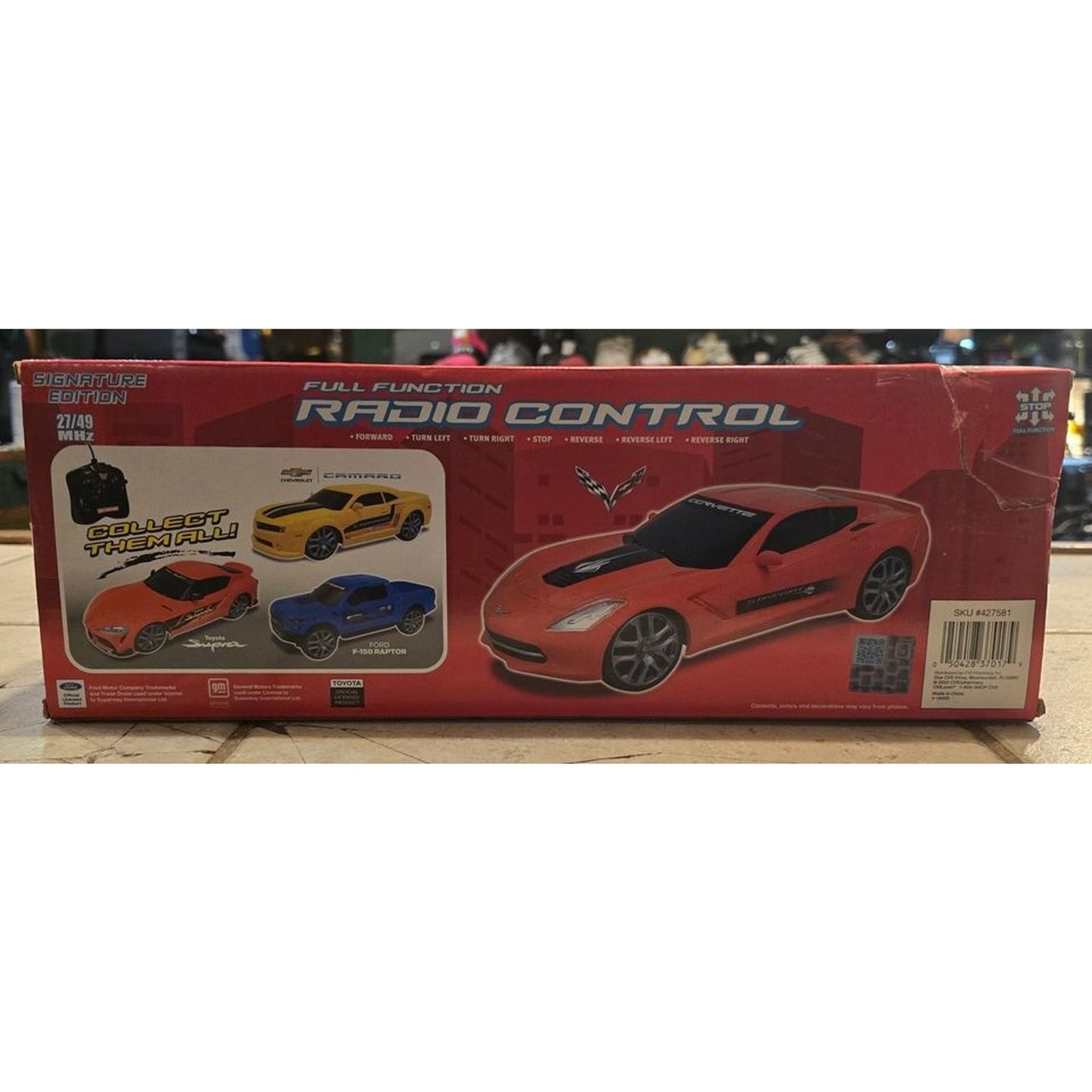 Remote Controlled Corvette Toy Car