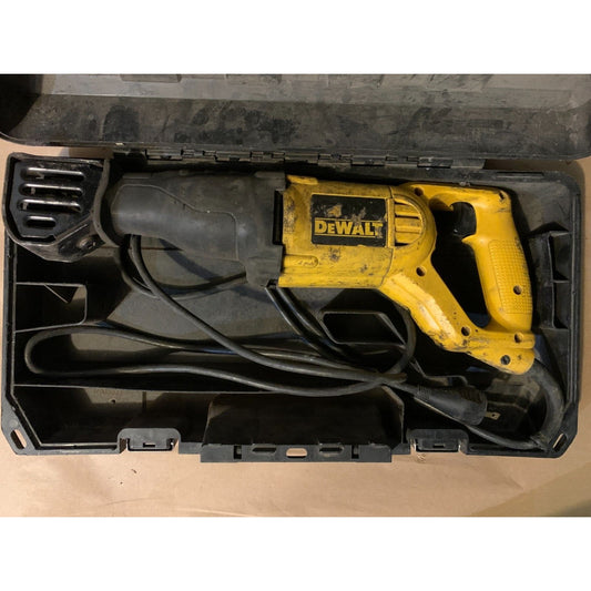 DeWALT DWE304 10-Amp Reciprocating Saw - Yellow