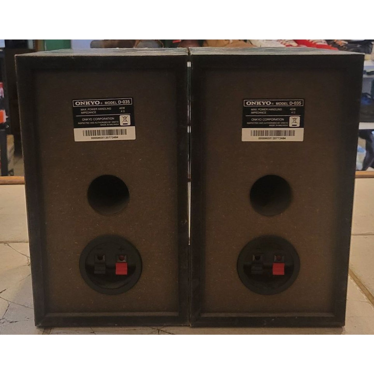 Onkyo D-035 40W Shelf Speakers