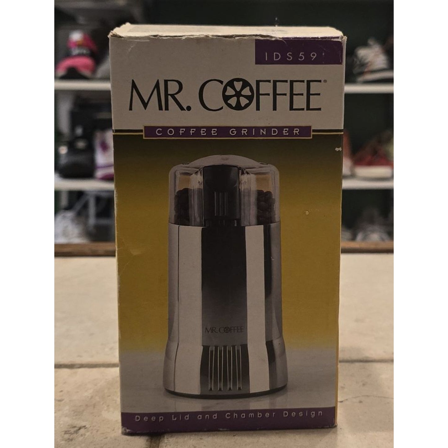 Mr.Coffee IDS59 Electric Chrome Stainless Steel Grinder