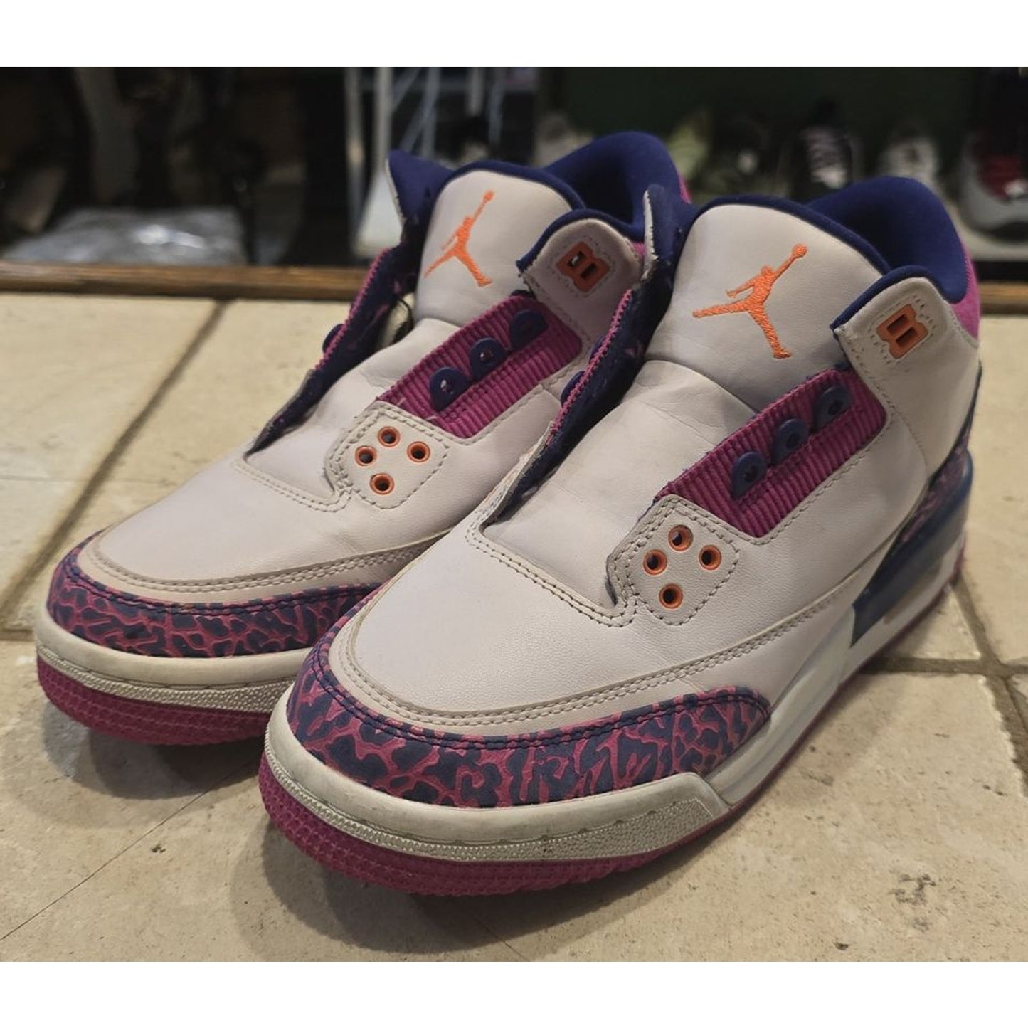 Air Jordan 3 Retro GG 'Barely Grape' 441140-500 6.5Y