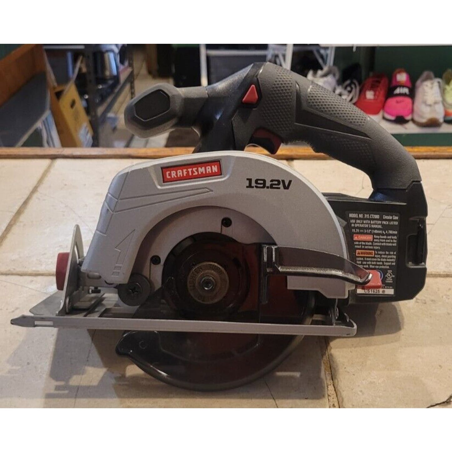 Craftsman 315.CT2000 C3 19.2V Cordless 5.5" Circular Saw 4700 RPM Blade&Battery