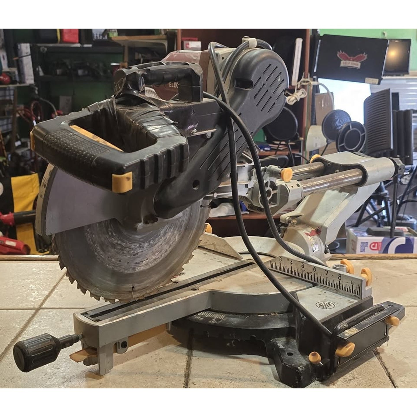 Chicago Electric 12" Double Bevel Sliding Compound Miter Saw w/ Laser Saw