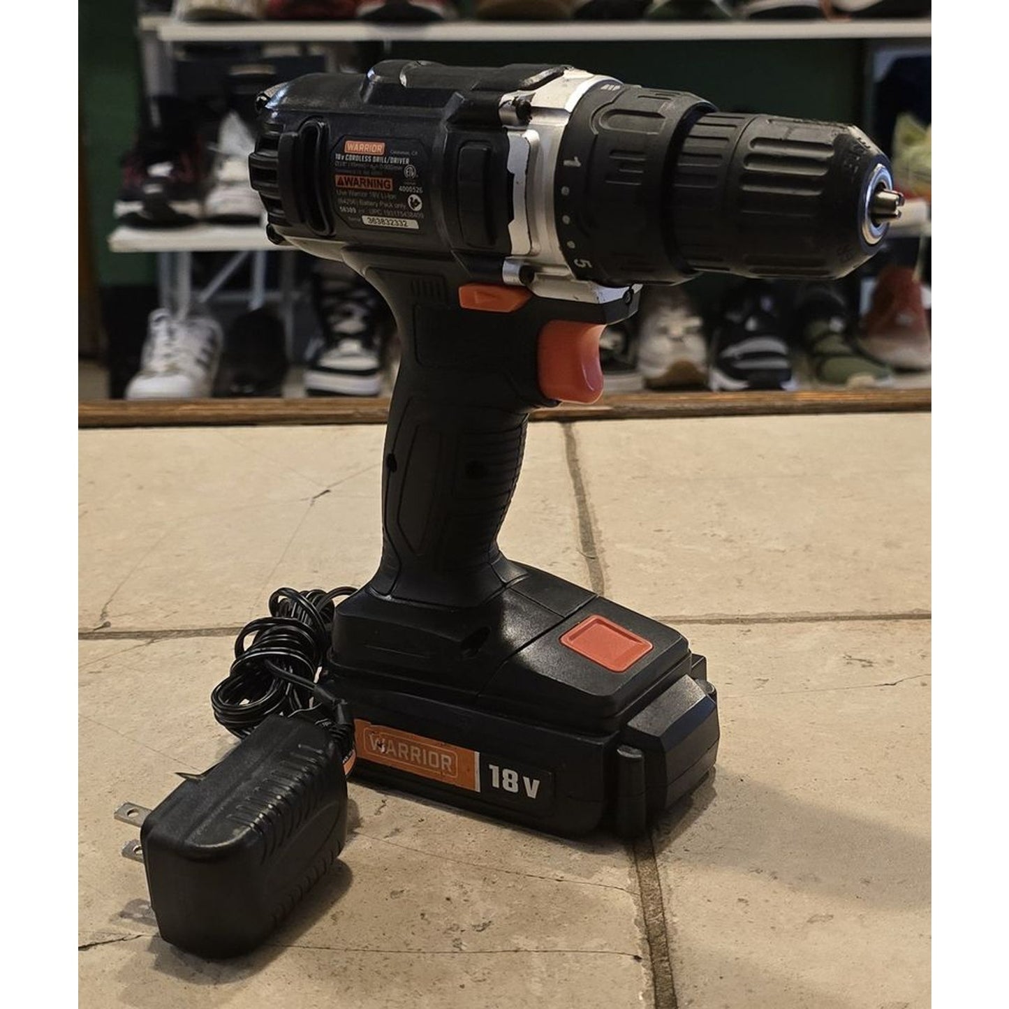 Warrior 18V Cordless Drill