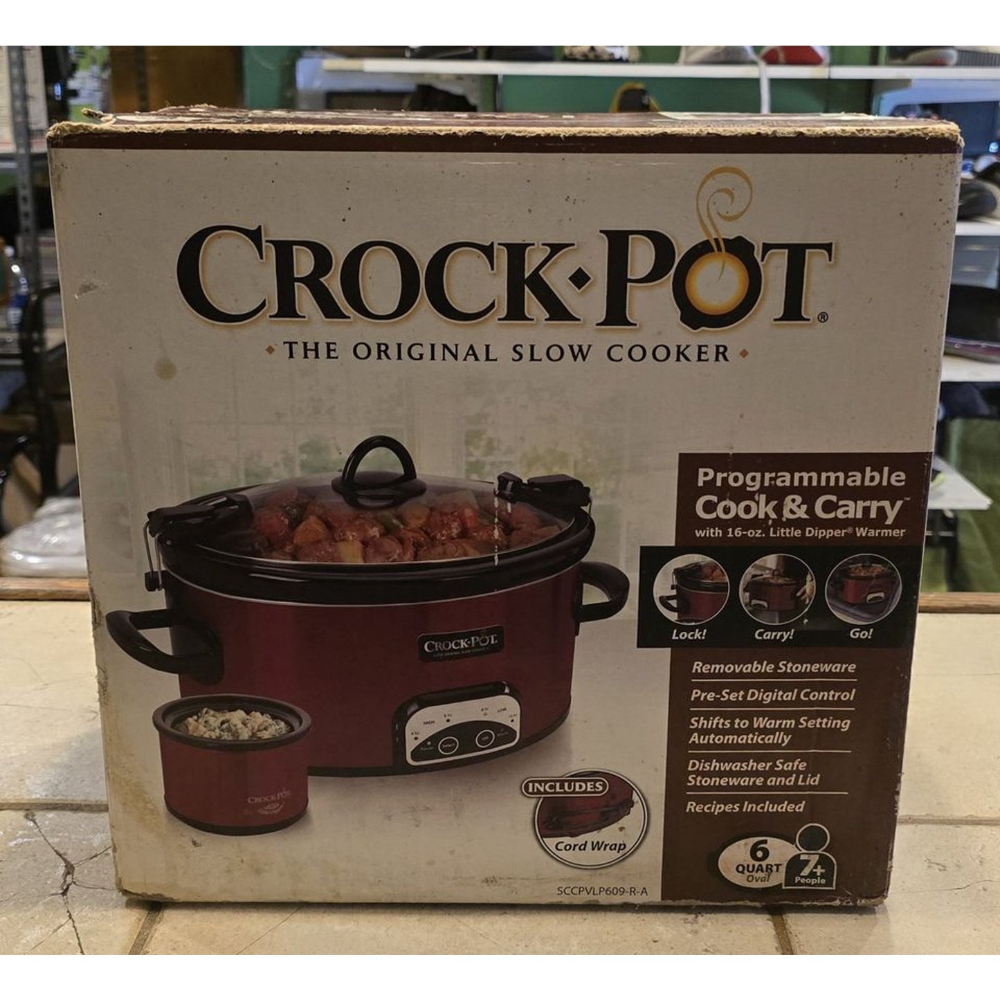 CrockPot 6QT Slow Cooker