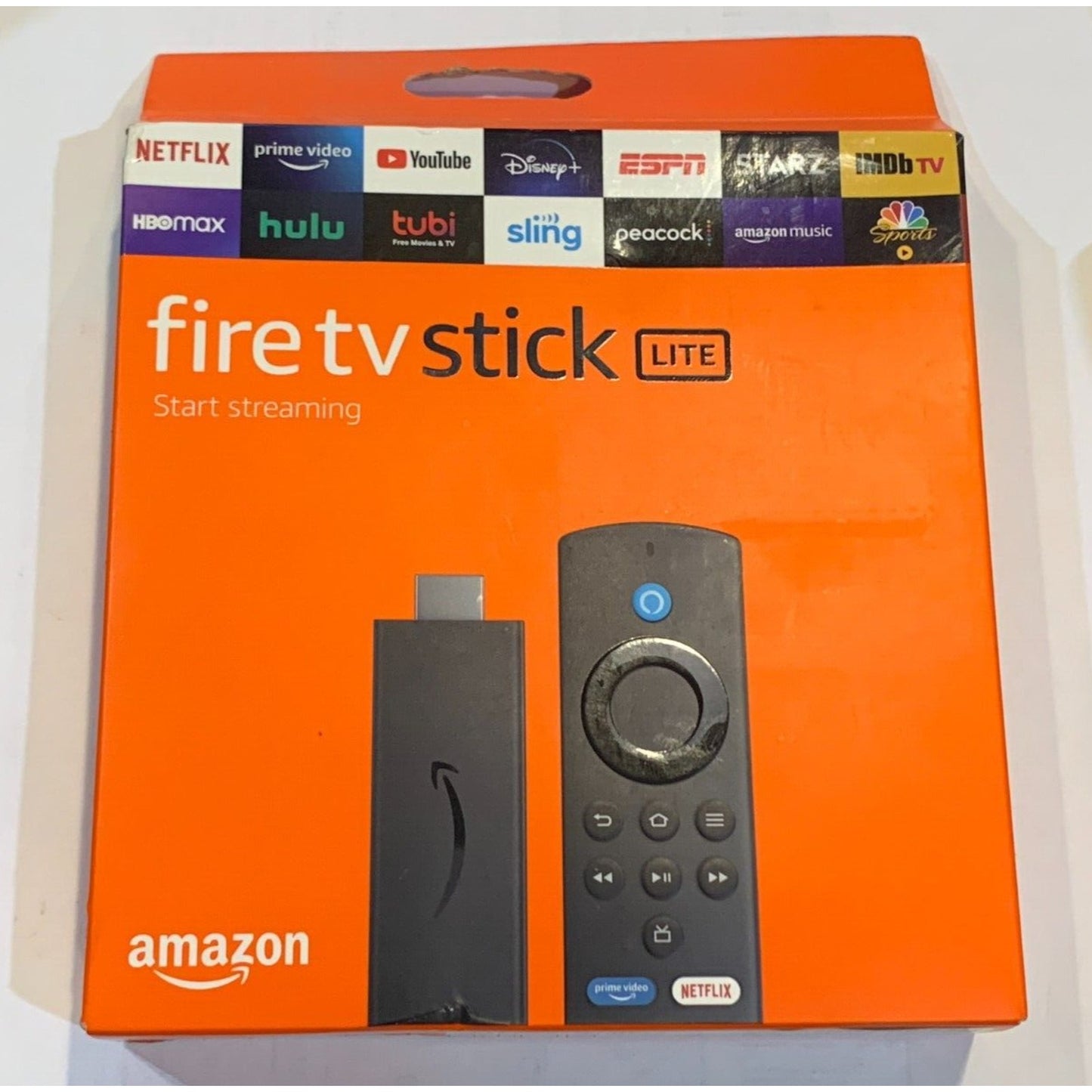 Amazon Fire TV Stick Lite, free and live TV, Alexa Voice Remote Lite - Brand New