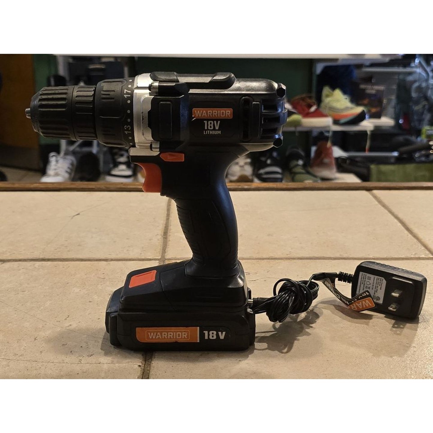 Warrior 18V Cordless Drill