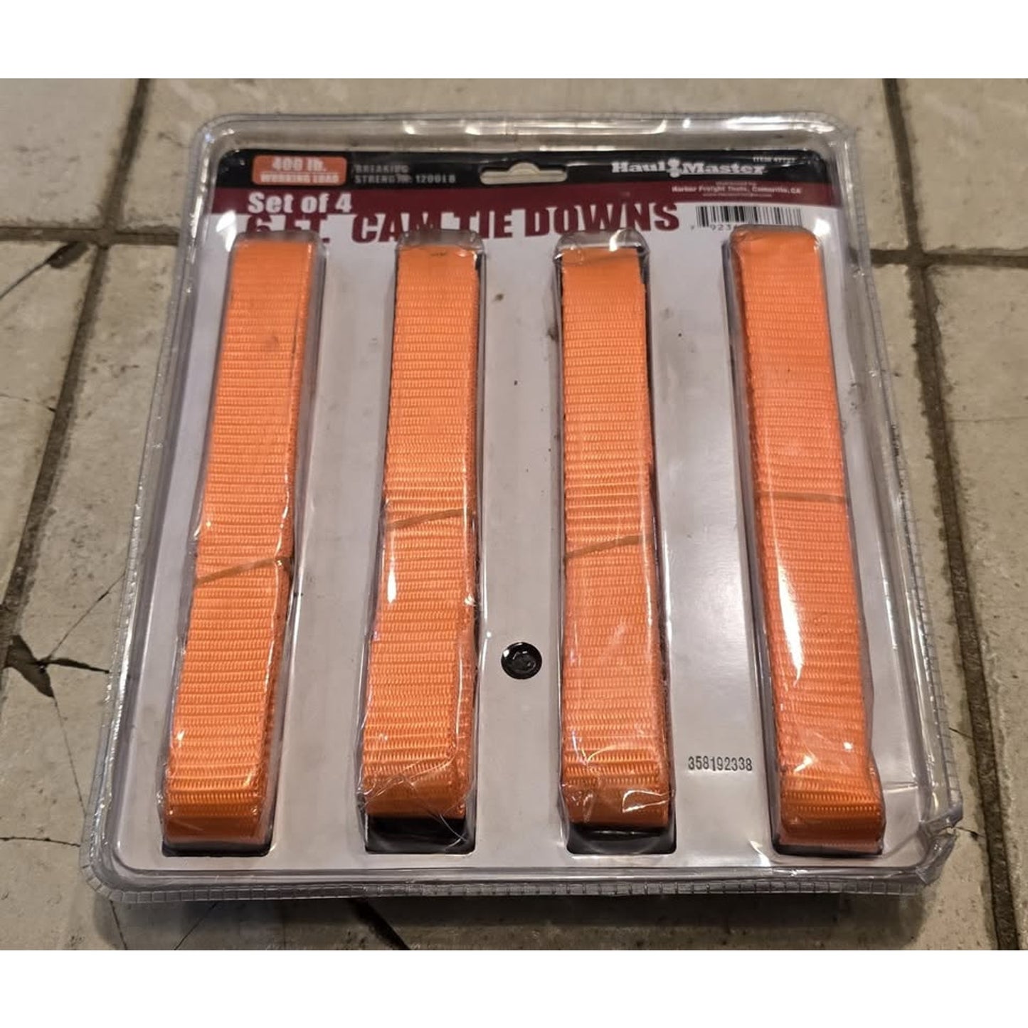 HaulMaster 6" Cam Tie Down Straps