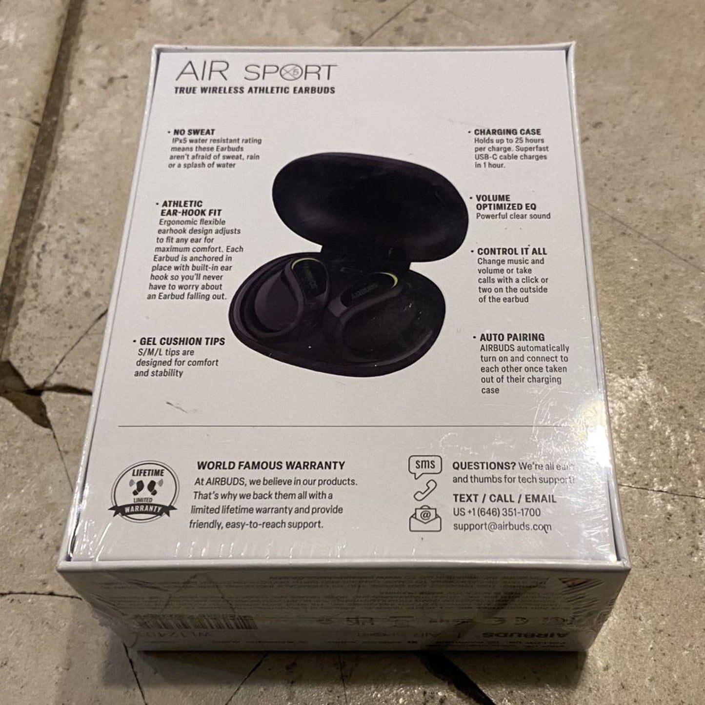 Aribuds Air Sport True Wireless Athletic Earbuds