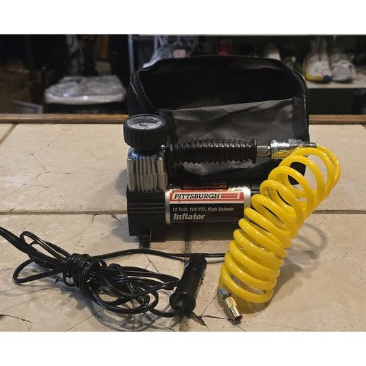 Pittsburgh 12V 100PSI Plug-In Inflator