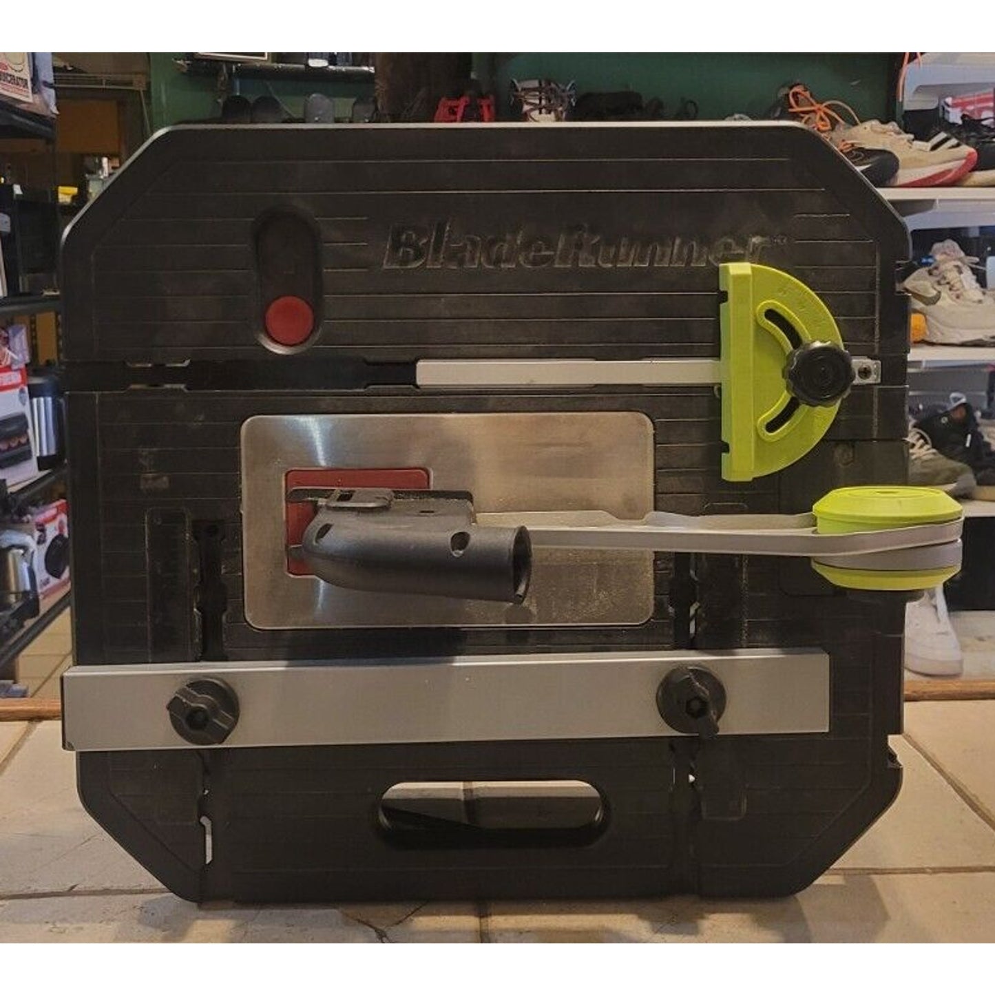 Rockwell Bladerunner X2 Portable Tabletop Saw Steel Rip Fence Miter Gauge RK7323