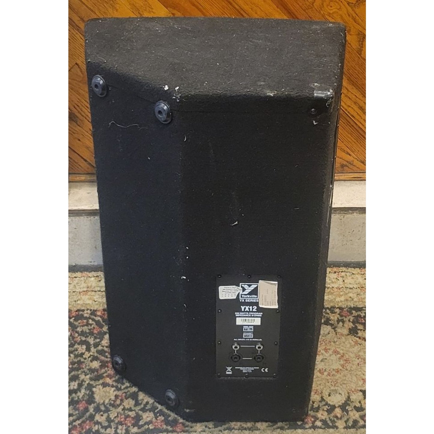 Yorkville YX12 8-Ohm 200W Program Impedance Single Speaker