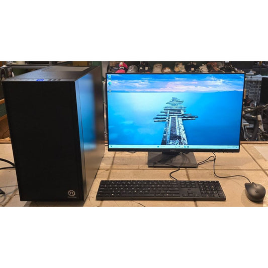 Custom Desktop Setup / Intel I3-10320 3.8Ghz / GTX 1650 4GB / 256GB & 1TB SSD / 16GB Ram /